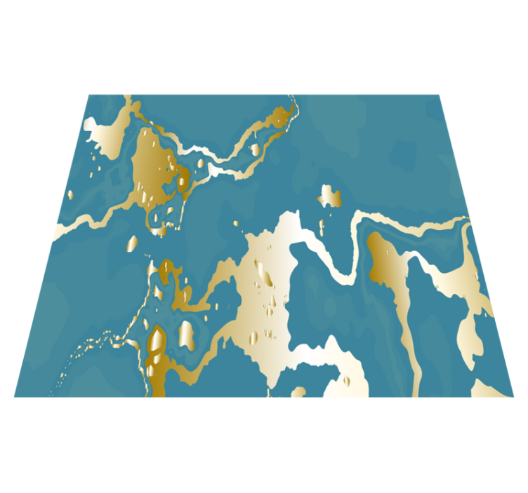 Vinyl rug bathroom marble pattern modern design - TenStickers