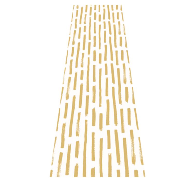 Vinyl rug bathroom light brown brush stroke design - TenStickers