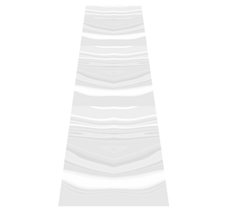 Vinyl rug bathroom close up of white marble - TenStickers