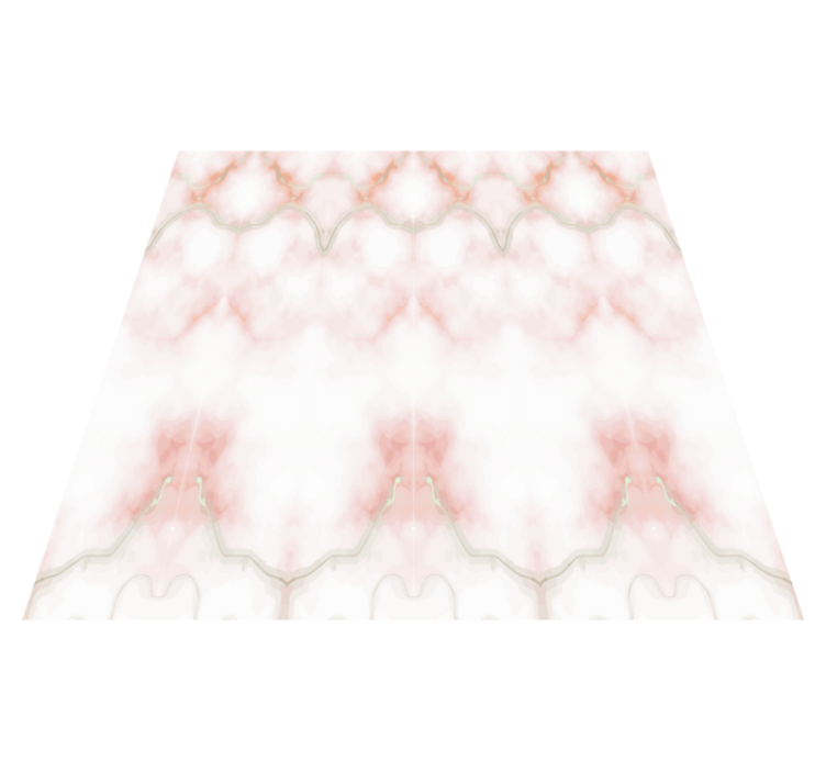 Vinyl rug bathroom pink marble with yellow scratches - TenStickers