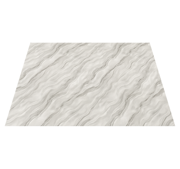 Bedroom vinyl rug light grey crystal pattern - TenStickers