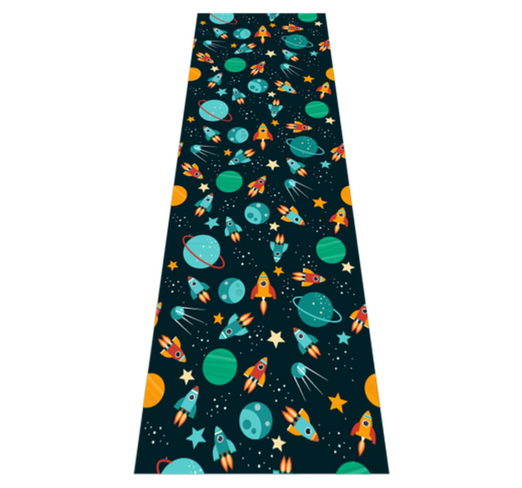 Bedroom vinyl rug for a charming kids' space - TenStickers