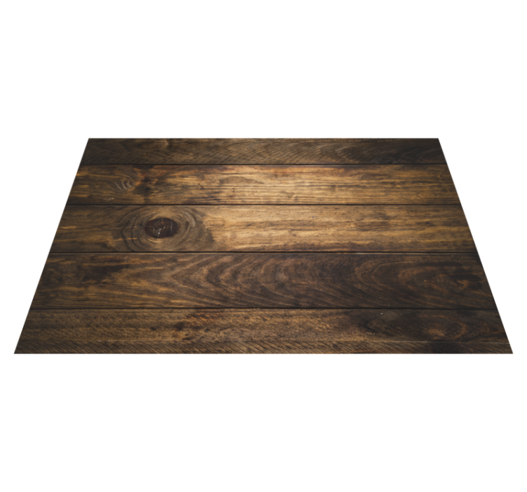 Stunning brown wooden planks vinyl carpet - TenStickers