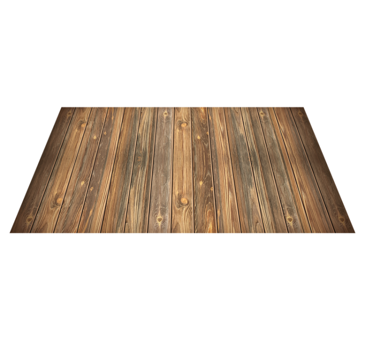 Wood effect  wood vinyl carpet - TenStickers