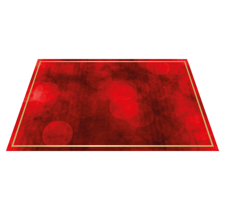 Red Textured Surface texture vinyl rug - TenStickers
