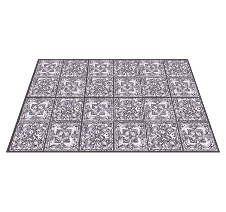 Italian tiles vinyl carpet - TenStickers