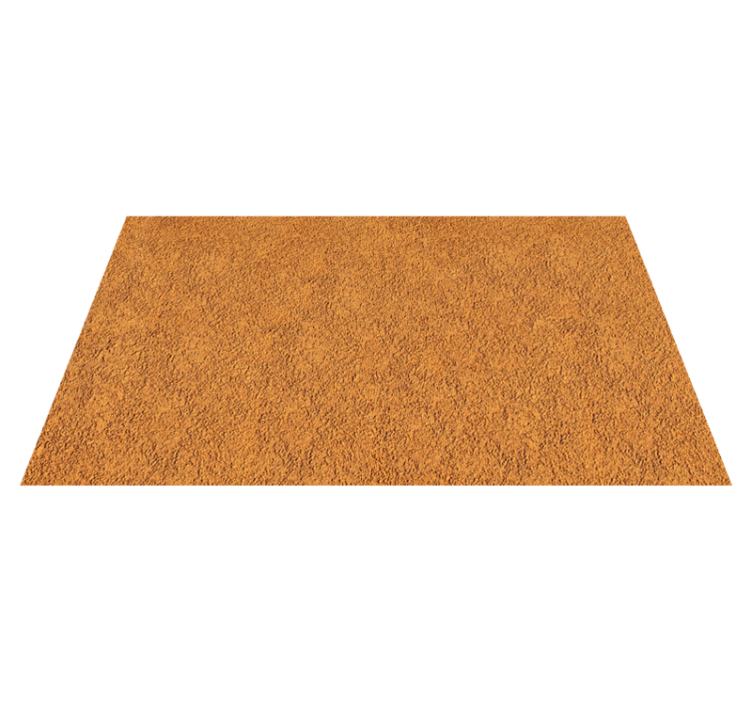 Textured Amber Surface texture vinyl rug - TenStickers