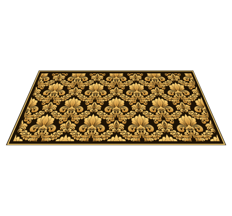 classical luxury old fashioned damax tile rug - TenStickers