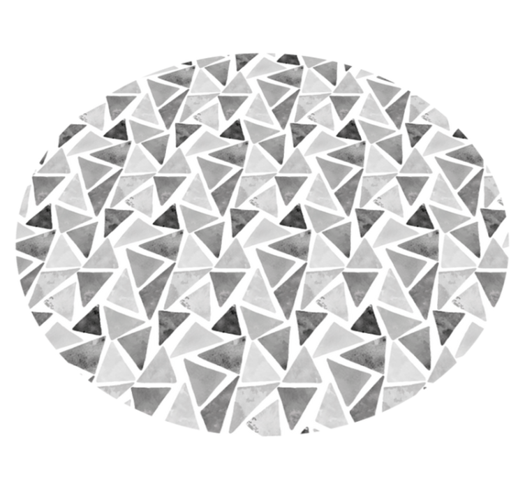 Geometric Marble Surface geometric vinyl rug - TenStickers