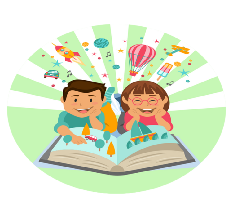 children education  kids vinyl rug - TenStickers