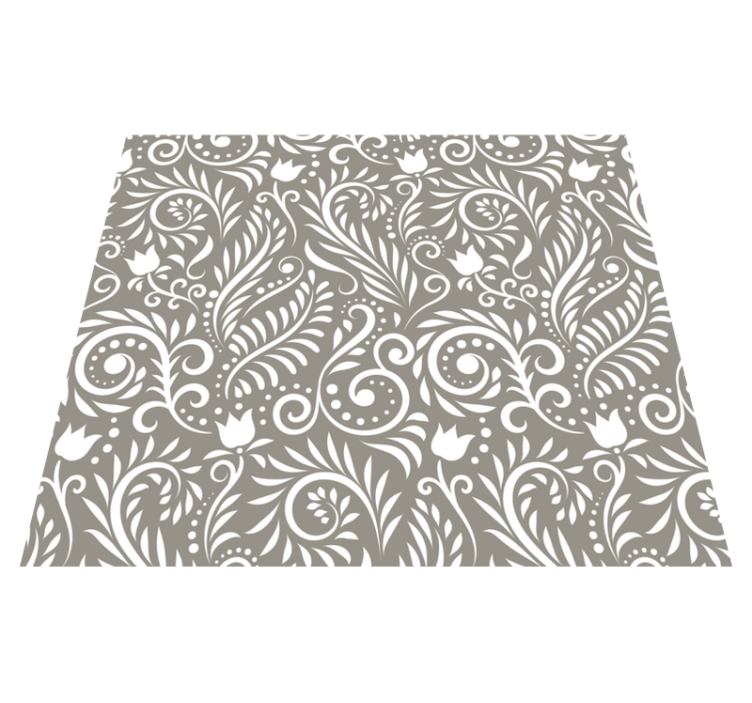 Ruskin grey sheet modern rug - TenStickers