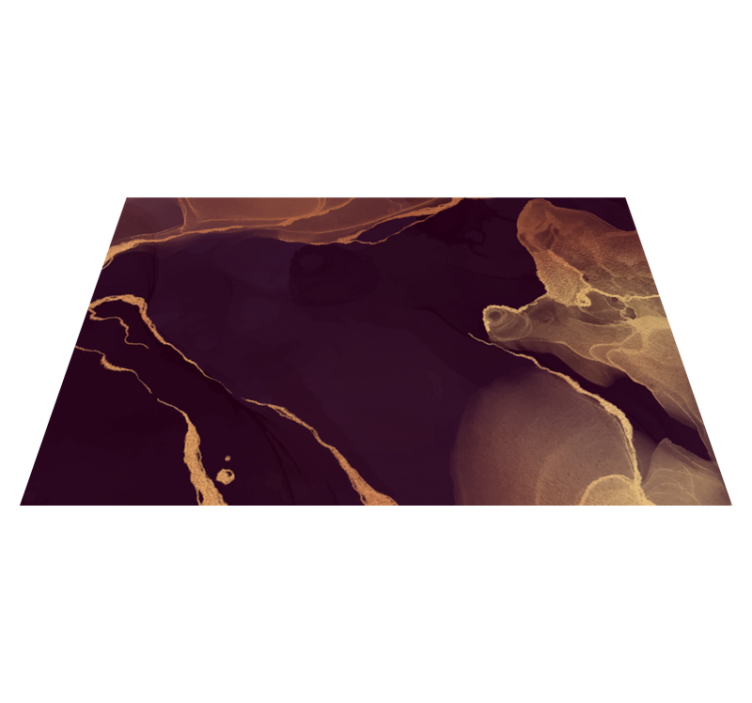 Abstract Topography texture vinyl rug - TenStickers