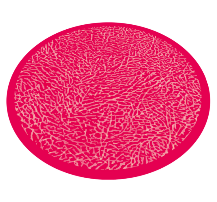 Vivid pink design texture vinyl rug - TenStickers