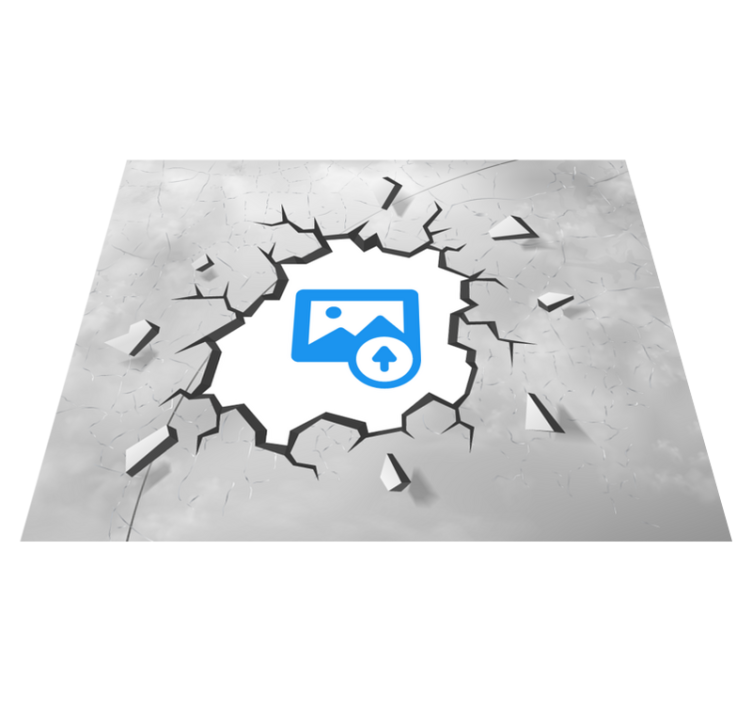 Cosmic swirl effect vinyl rug - TenStickers