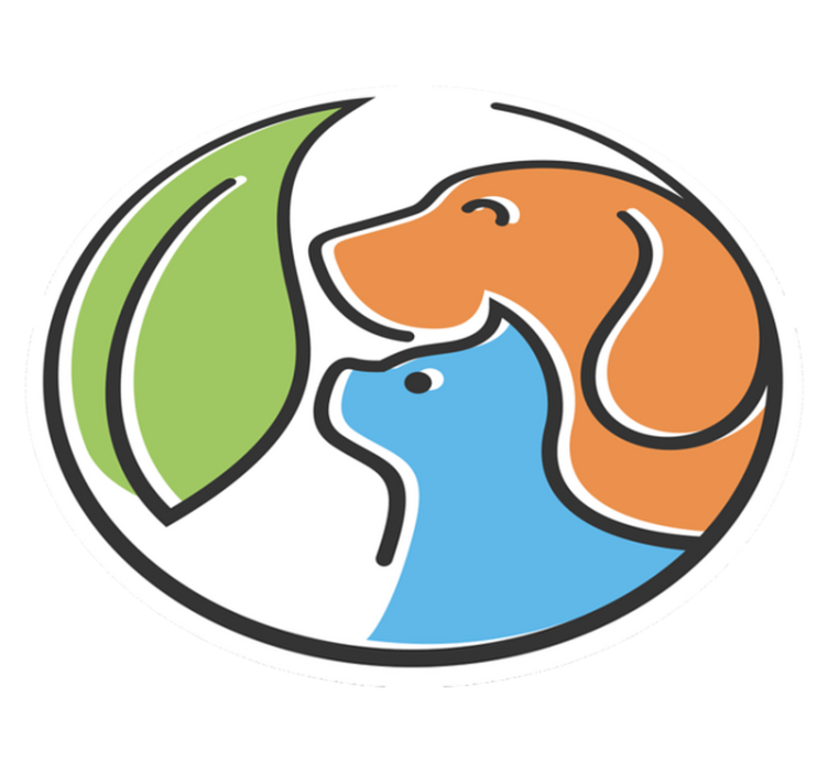 Abstract creature visages animal vinyl rug - TenStickers