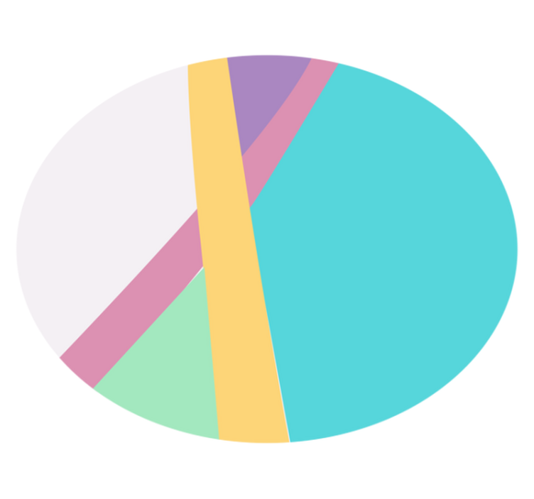 Minimalist vinyl rug in vibrant color blocks - TenStickers