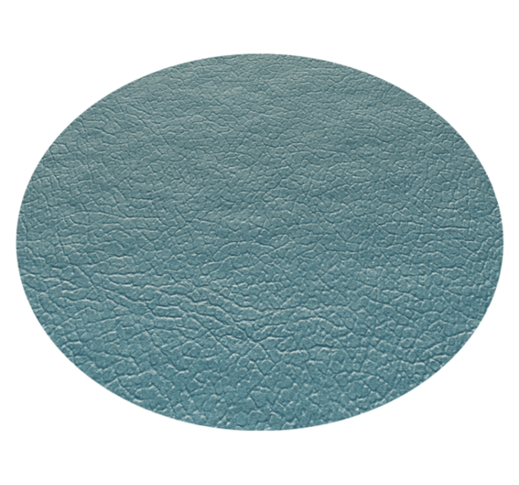 Texture vinyl rug in cracked teal effect - TenStickers