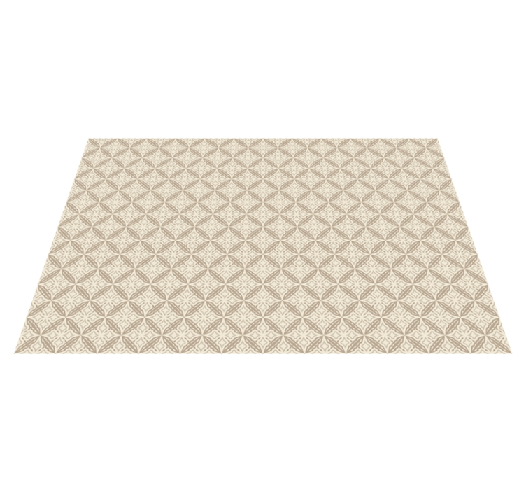 Beige ceramic with an old look tile carpet - TenStickers