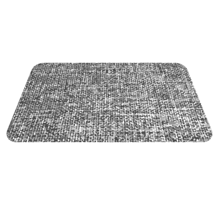 Abstract Monochrome Pattern texture vinyl rug - TenStickers