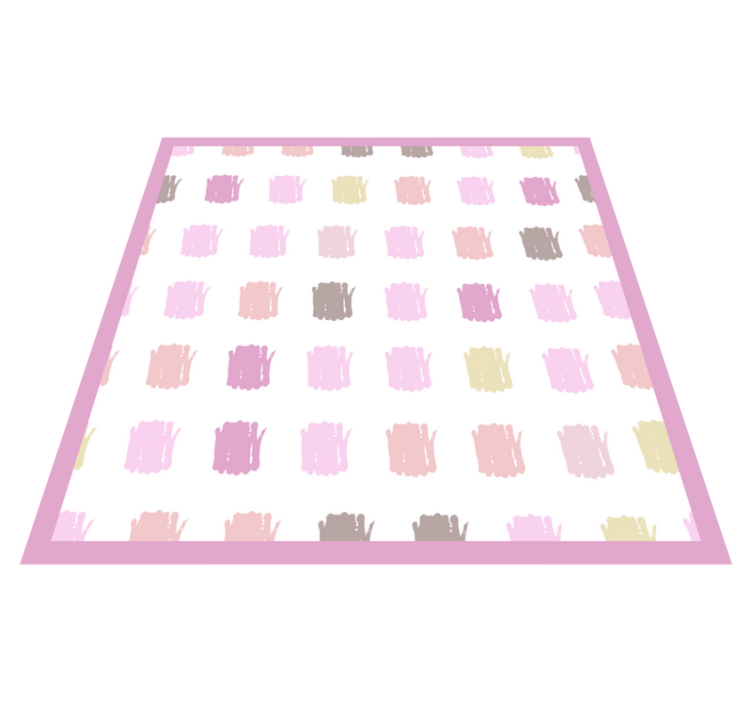 Soft Color Palette texture vinyl rug - TenStickers