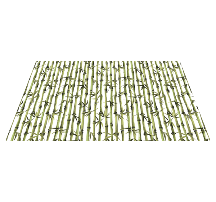 Bamboo Serenity nature vinyl rug - TenStickers