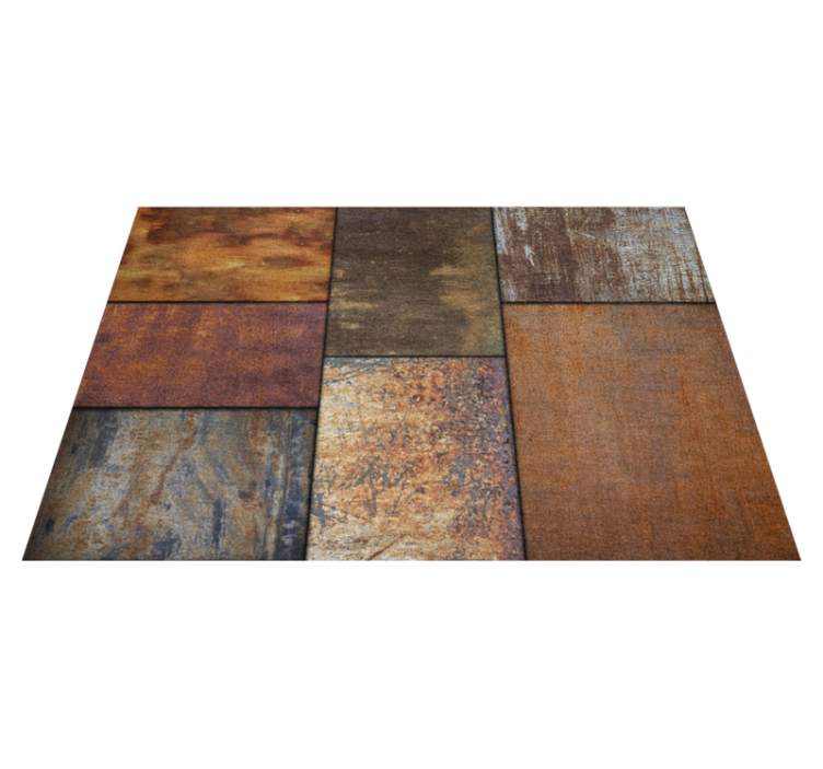 Stone effect vinyl rug rustic stone elegance - TenStickers