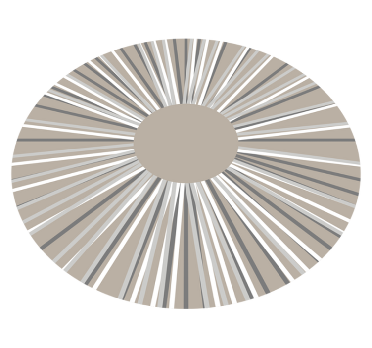 Nordic abstract rectangle pattern nordic rug - TenStickers