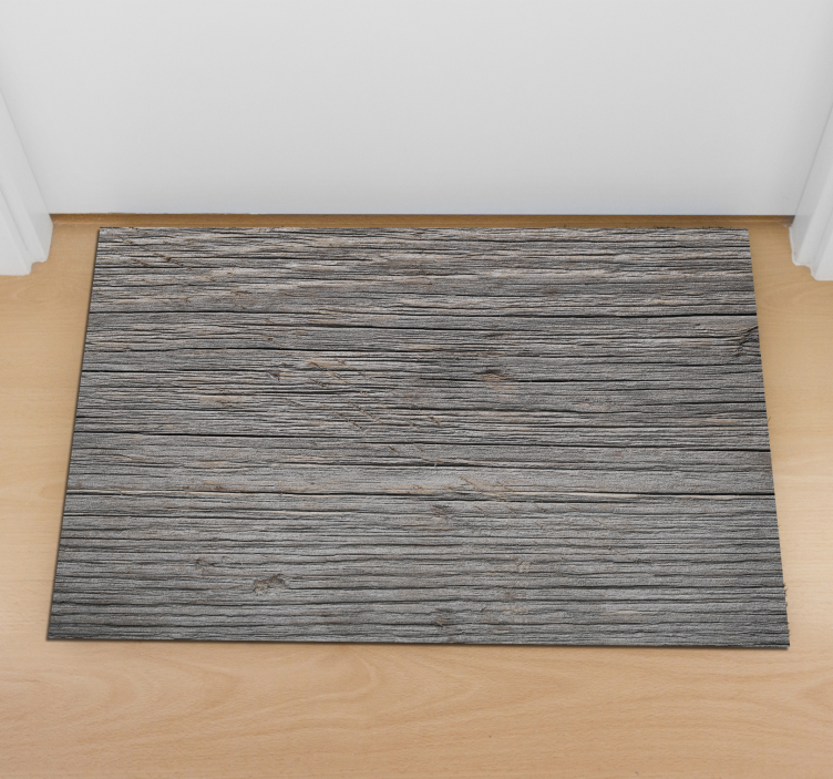 Aged Timber Surface wood effect vinyl rug - TenStickers