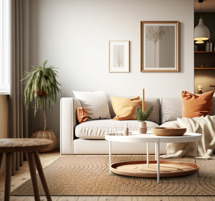 Arches Effect geometric rugs - TenStickers