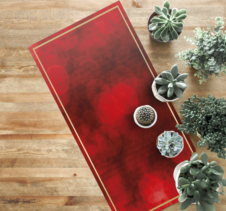 Red Textured Surface texture vinyl rug - TenStickers