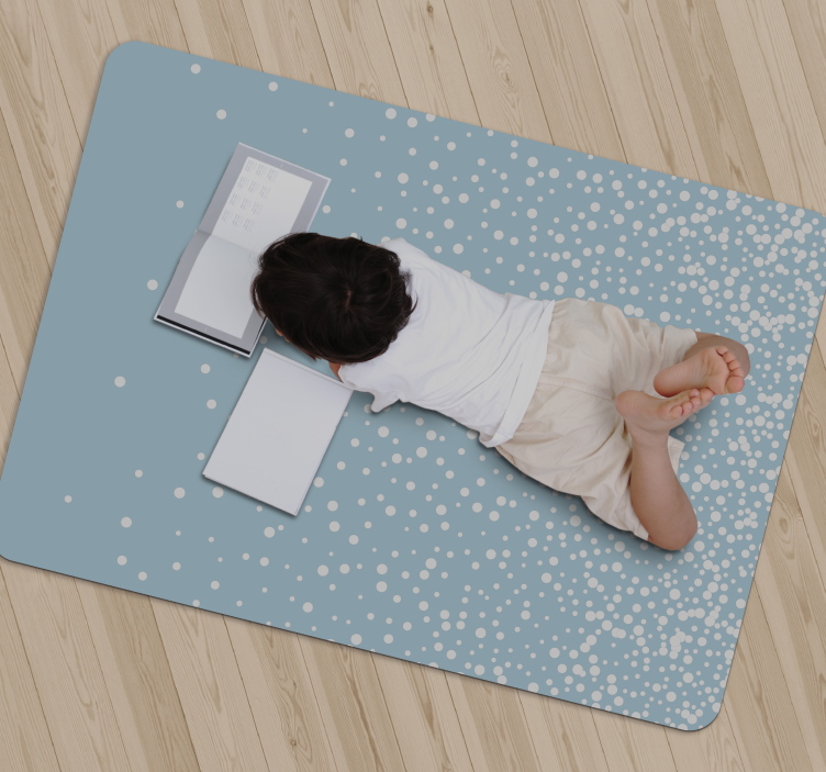 Starry Night Comfort kids vinyl rug - TenStickers