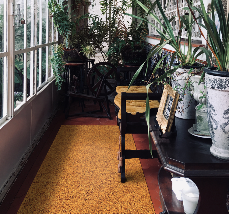 Textured Amber Surface texture vinyl rug - TenStickers