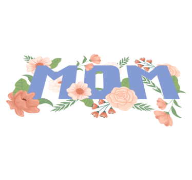 Vinyl rug flowers floral mother's day design - TenStickers