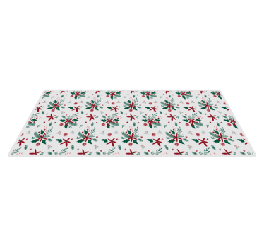 beautiful christmas pattern  entrance hall rug - TenStickers