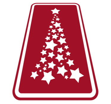 Celestial Cascade star vinyl rug - TenStickers