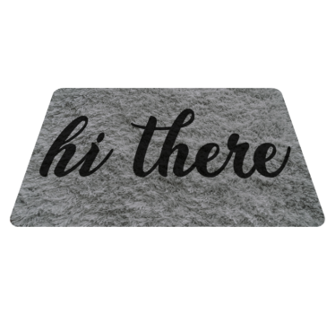 Hi there entrance hall rug - TenStickers