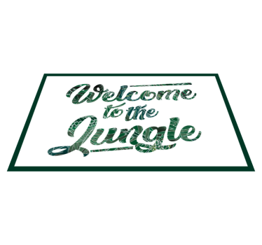 Welcome to the jungle bespoke rugs - TenStickers