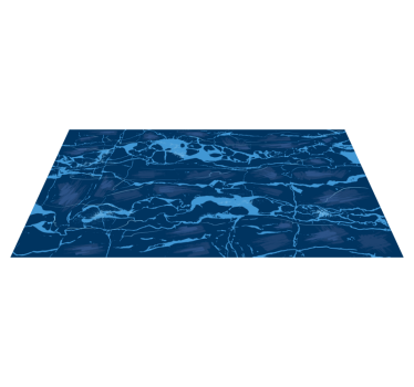 Marble vinyl rug with marble surface effect - TenStickers