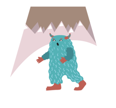 Ancient evil beast nordic style nordic style rugs - TenStickers