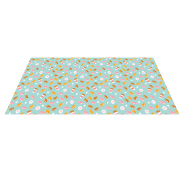 Delicious Delights Collection vinyl rug - TenStickers