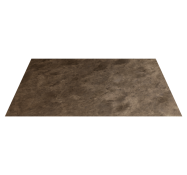 Brown elegant effect marble vinyl rug - TenStickers