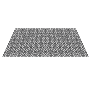 Marble vinyl rug elegant gray design - TenStickers