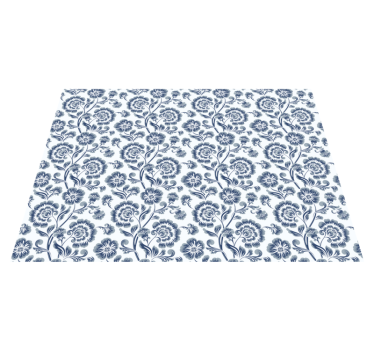 Floral Elegance Pattern carpet roses - TenStickers
