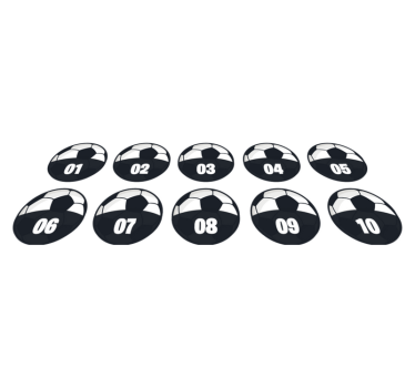 Football training pack teenage bedroom rug - TenStickers