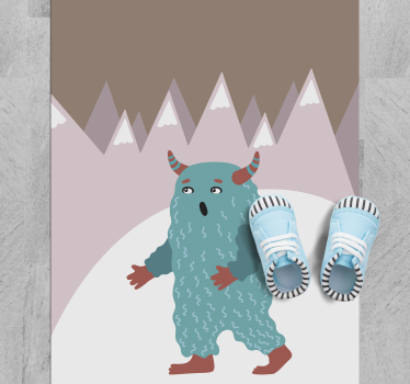 Ancient evil beast nordic style nordic style rugs - TenStickers