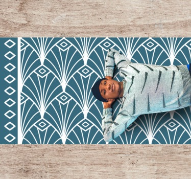 Art Deco Patterns vinyl rug - TenStickers
