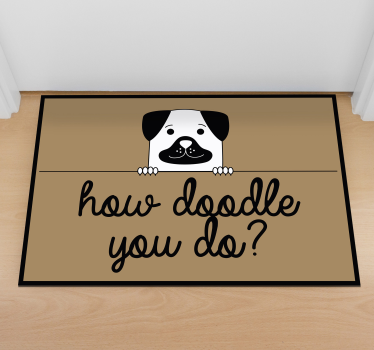 How doodle you do? animal mat - TenStickers