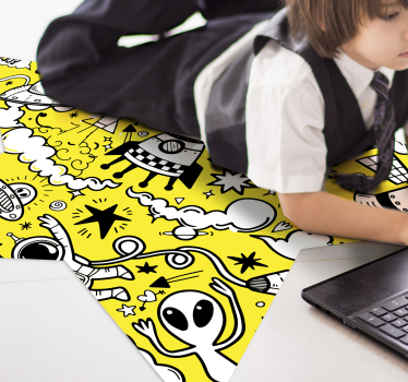 space doodles star carpet - TenStickers