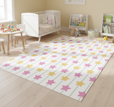 Phenomenal sweetness star vinyl rug - TenStickers