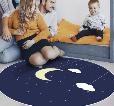 starry night star carpet - TenStickers